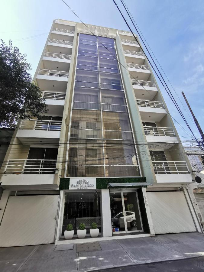 מקסיקו סיטי Suites San Marco Hotel מראה חיצוני תמונה