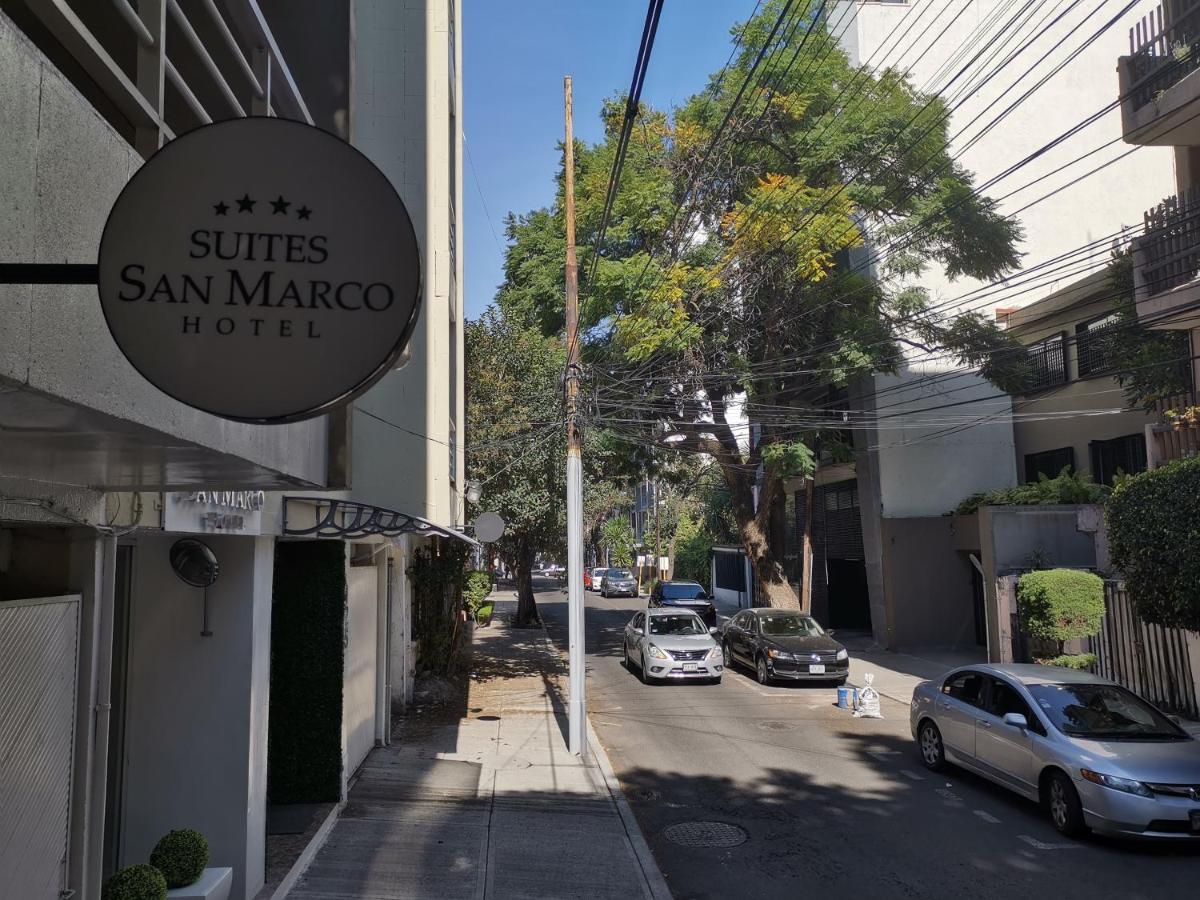 מקסיקו סיטי Suites San Marco Hotel מראה חיצוני תמונה